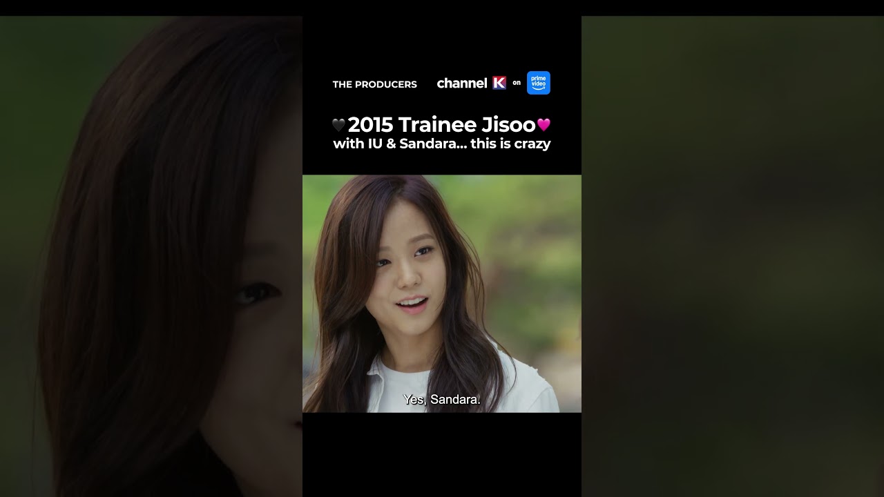 The iconic trio 🤩 #IU #JISOO #Sandara 🔥 | The Producers EPisode 4 | Channel K #KDrama #Shorts