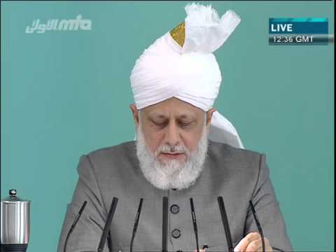 Freitagsansprache 31. August 2012