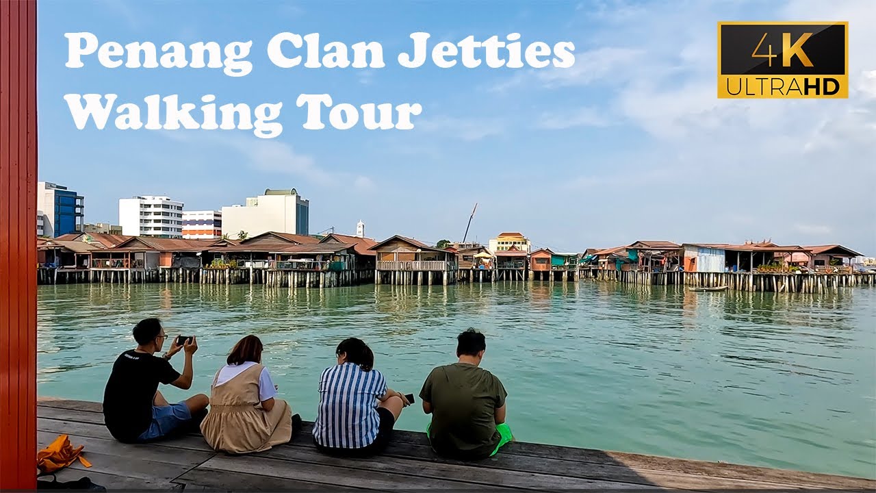 Embark on an enthralling walking tour of Penang's historic Clan Jetties.