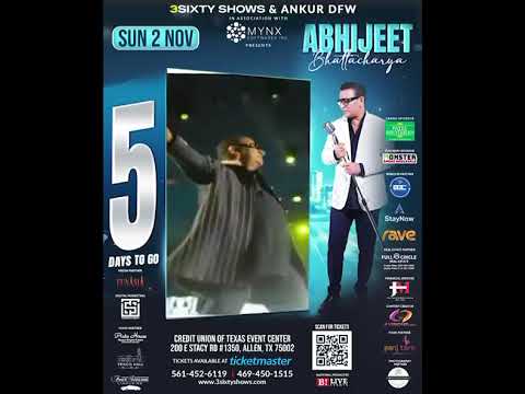 Abhijeet Bhattacharya Live in Concert