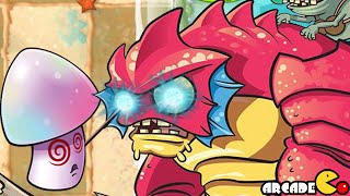 Plants Vs Zombies 2: Big Wave Beach Day 2 NO Sunflower Use Challenge