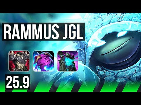 RAMMUS vs MASTER YI (JGL) | 32k DMG | EUW Master | 25.9