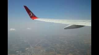 preview picture of video 'Turkish Airlines B737-900 Take Off Adana Şakirpaşa Airport'