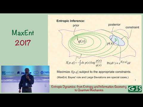 MaxEnt 2017 - Ariel Caticha - Entropic Dynamics