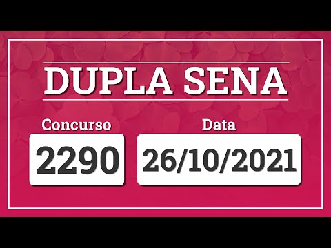 Capa de DUPLA SENA 2290