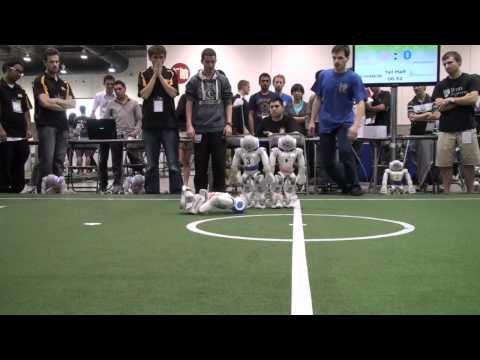 2012 RoboCup SPL Quarter Final: rUNSWift vs UPenn