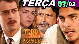 Terra Nostra: TERÇA-FEIRA, 03/02/2026 – Capítulo de Hoje | Novela Completa
