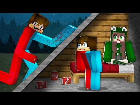 🇺🇦 СХОВАЛИСЬ У БУНКЕРІ ВІД ЗЛАМАНИХ КЛОНІВ БАКІ І МІКИ В МАЙНКРАФТ! БАКІ І МІКА