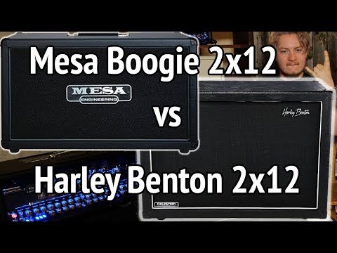 Harley Benton vs. Mesa Boogie 2x12 Cabinet Comparison #TGU19