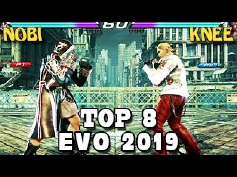 Nobi (Steve, Dragunov) Vs Knee (Steve) - TOP 8 - Tekken 7 World Tour