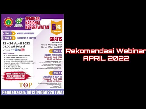 Webinar perawat bulan april 2022#webinar#webinarperawat#ppni