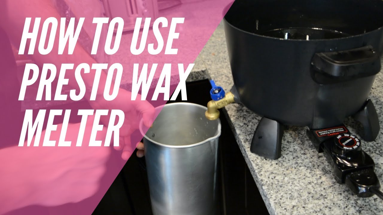 Watch video How to use your Presto candle wax melter Now How to use your Presto candle wax melter