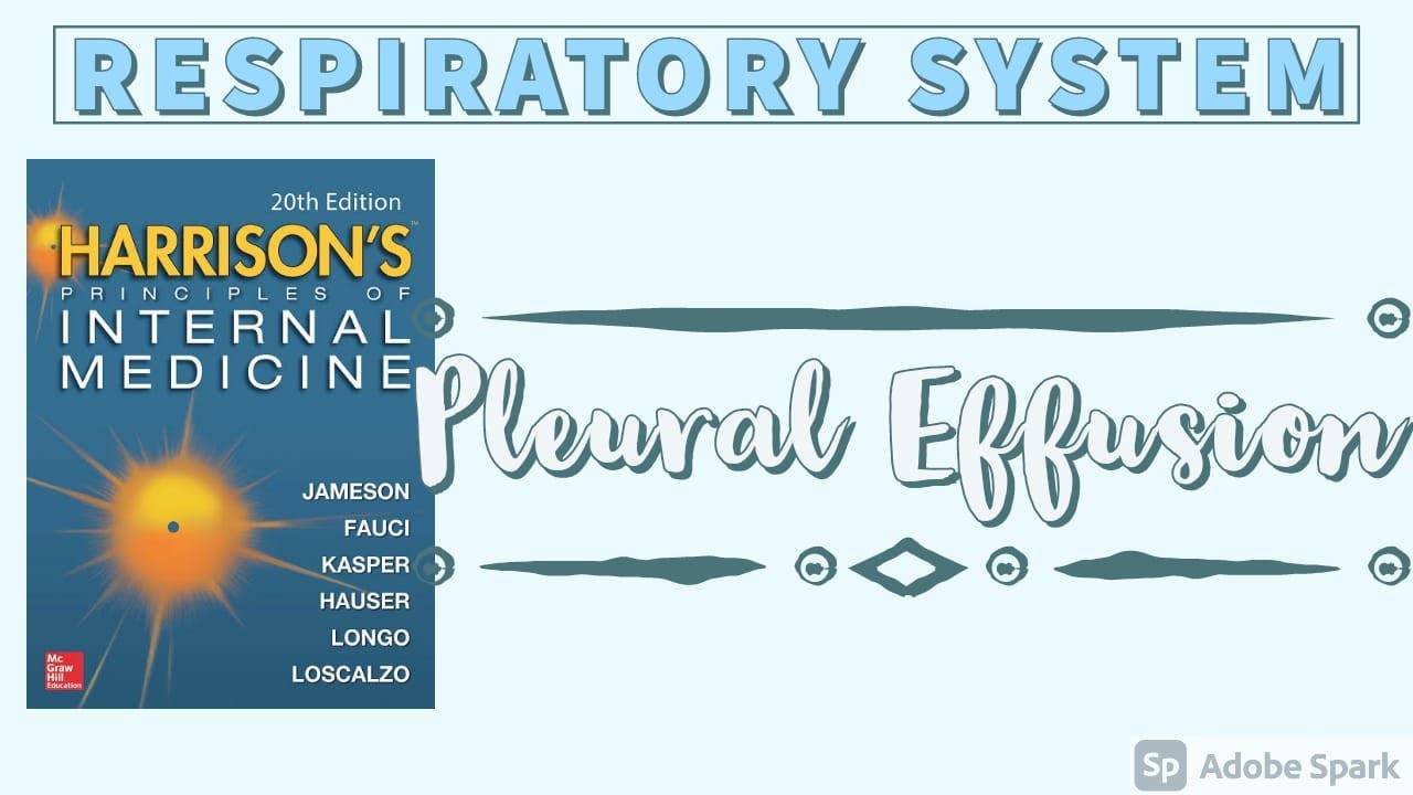 PLEURAL EFFUSION | Causes | Approach | Diagnostic Algorithm | Harrison