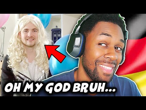 AMERICAN REACTS TO GERMAN YOUTUBER PHIL LAUDE | Bibi H - How it is ( wap bap ... )