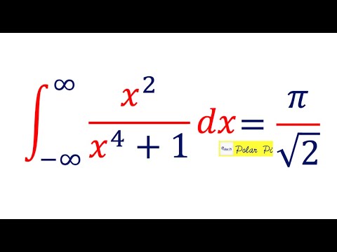 Complex Analysis: Hardest Integral - Residue Theorem on an Improper Integral Video