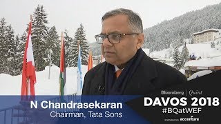 WEF 2018: In Conversation With N Chandrasekaran