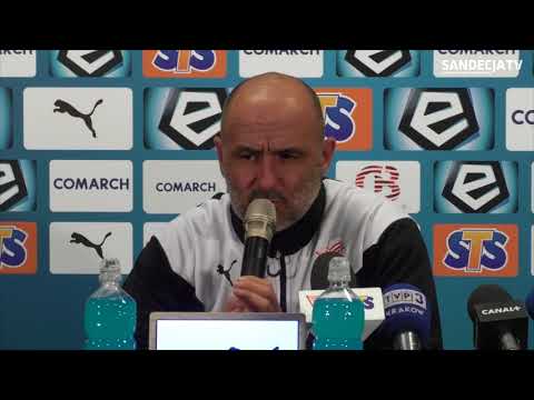 2018-03-18 Cracovia - Sandecja 2-1 (1-0), Michał Probierz