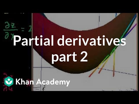 Partial Derivatives Part 2