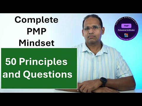 Complete PMP Mindset 50 Principles and Questions