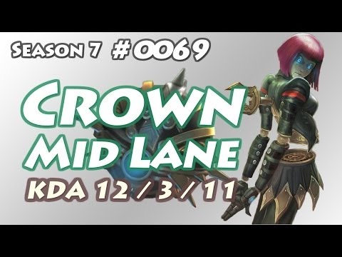 SSG Crown - Orianna vs Yasuo - KR LOL Master 498LP | 크라운 오리아나