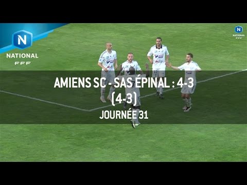 J31 : Amiens SC - SAS Épinal (4-3), le résumé