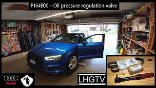 LHGTV // REPLACING OIL PRESSURE REGULATOR TO RESOLVE CODE //
