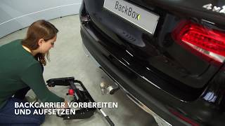 Nosič kol BackPower na tažné zařízení s prostorem pro 2 kola