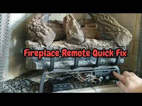 How to Fix a Gas Fireplace Remote