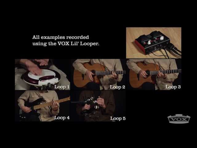 Video teaser for VOX Lil' Looper Overview