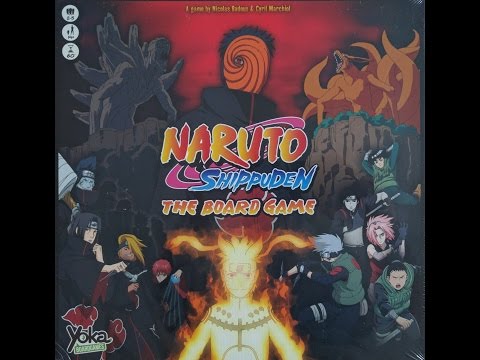 Tatooine Tableflip Unboxes Naruto Shippuden The Board Game