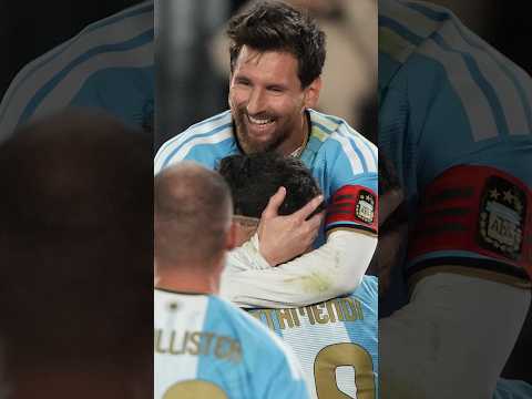 MESSI se despide de Argentina con GOL y victoria #shirt