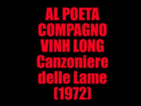 Al poeta compagno Vinh Long