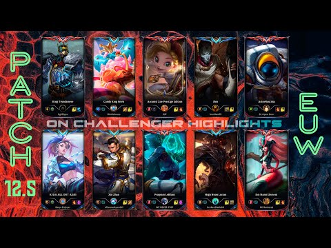 EUW Challenger Match #370 Highlights Patch 12.5