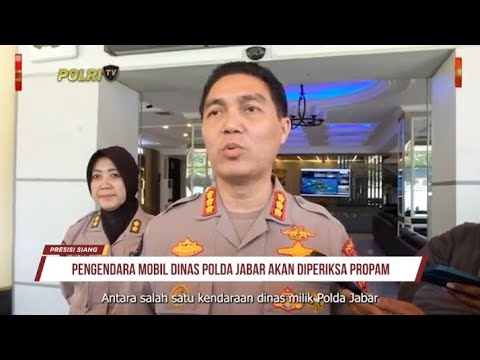 PENGENDARA MOBIL DINAS POLDA JABAR AKAN DIPERIKSA PROPAM