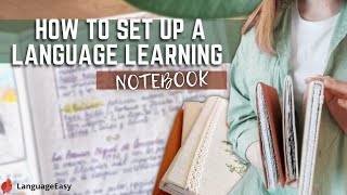 How to create a language learning journal/notebook? 📒🖋️🖌️