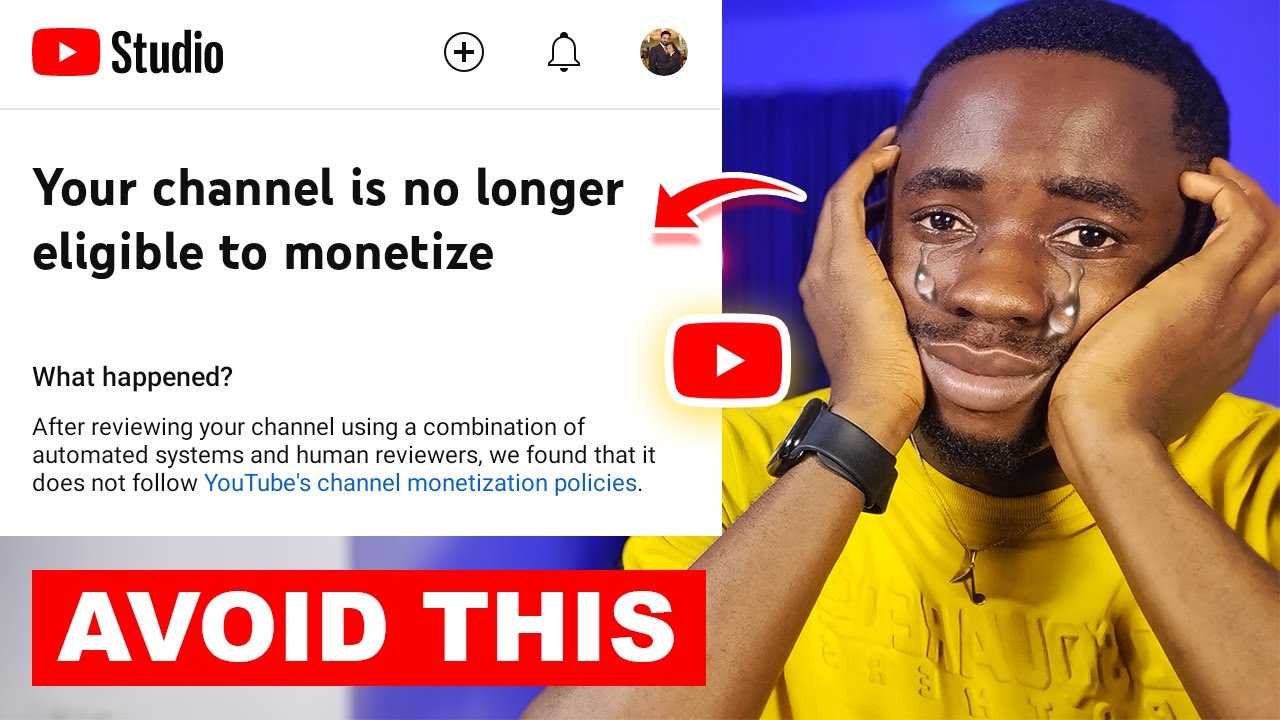 Don't make this Mistakes to avoid Channel Demonetization in 2025