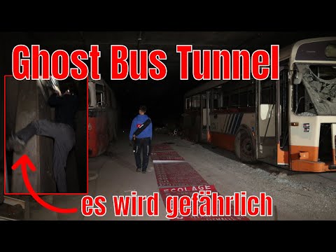 Lost Places | Adrenalin pur im Ghost Bus Tunnel - wir bekommen Besuch! | #99