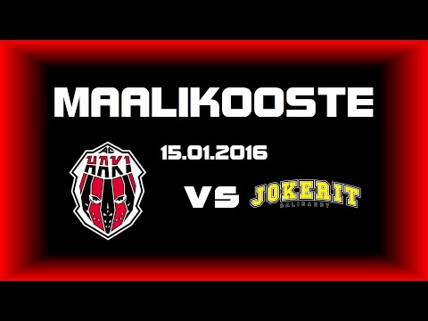 AC HaKi - Jokerit 15.01.2016 Maalikooste