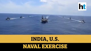 Amid China tension, India & US Navy conduct joint exercise in Indian Ocean | DOWNLOAD THIS VIDEO IN MP3, M4A, WEBM, MP4, 3GP ETC