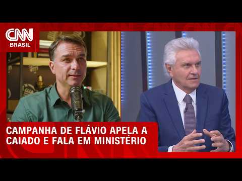Campanha de Flávio faz apelos a Caiado e fala em ministério | HORA H