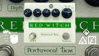 Video thumbnail for The Pentavocal Tremolo by Red Witch Pedals - The Tremolo Series by PJ and the Beard