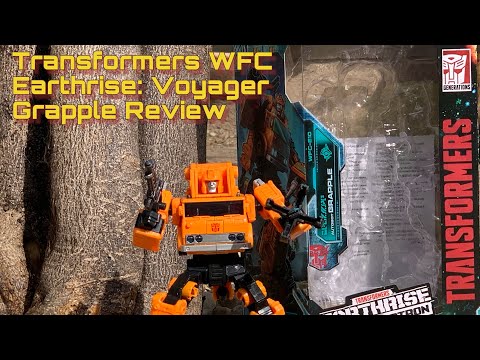 Transformers WFC Earthrise Voyager Class GRAPPLE Review Stopmotion