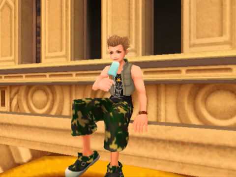 Kingdom Hearts II, English cutscene: 73 - The Usual Celebration, with the Usual Friends - HD 720p