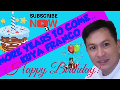 🦍🦧PINOY SALO-SALO IN SAUDI || HAPPY BIRTHDAY FRANCO Video