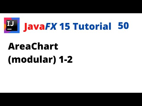 JavaFX 15 Tutorial 50 - AreaChart (modular) 1-2