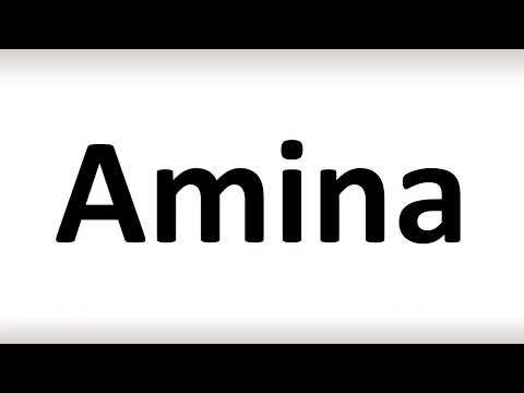 How to Pronounce Amina (correctly!)