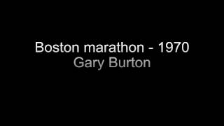 Boston marathon - Gary Burton - 1978