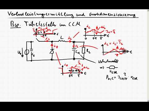 LE4_3i DC/DC Wandler - Tiefsetzsteller - Dimensionierung und Verlustleistungsberechnung