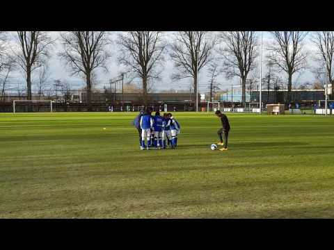 LMO JO11-2 - Slikkerveer JO11-2 op 14-01-2016 | Voor de wedstrijd