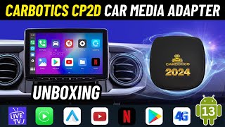 Carbotics CP2D CarPlay Smart AI Box 2024  ⫸ UNBOXING REVIEW ⫷